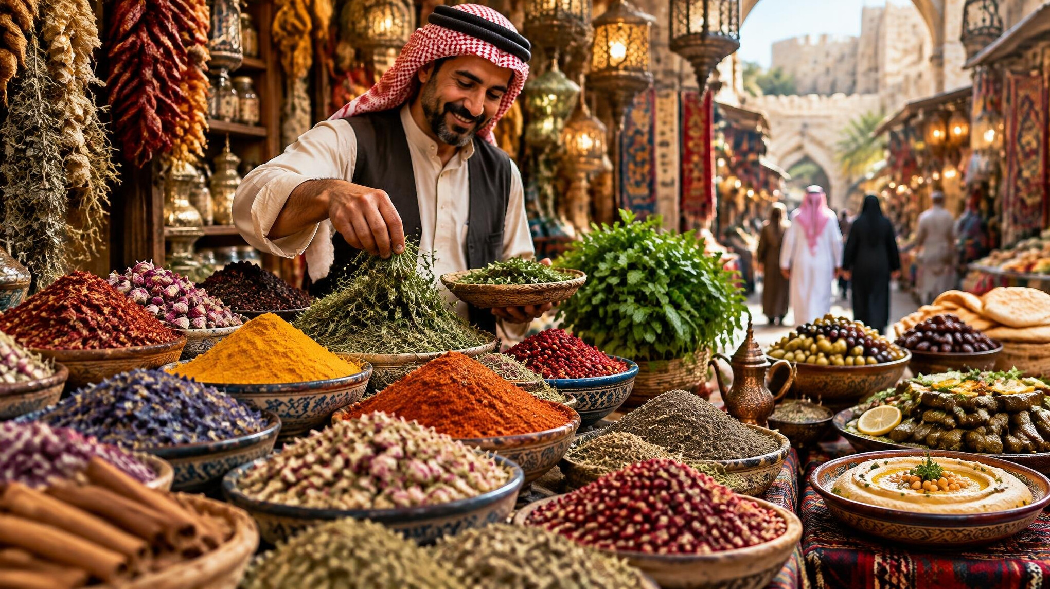spices in bowls