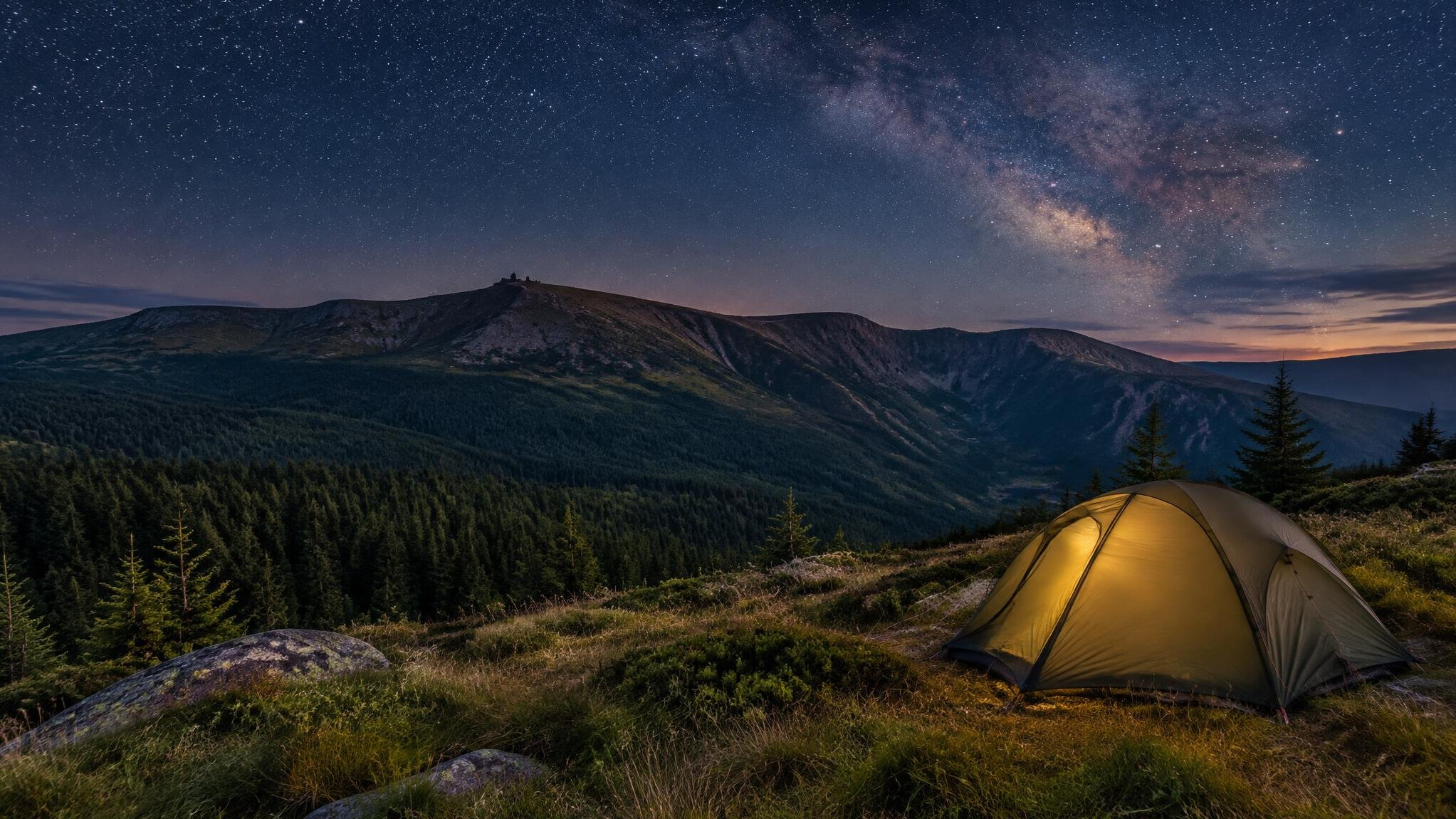 karkonosze mountain ridge